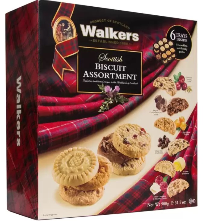 Walkers Scottish Biscuit Assortment, 900g